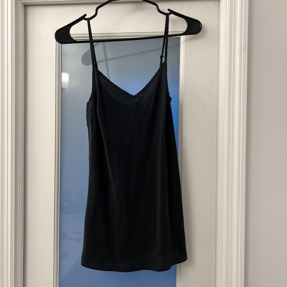 Silk tank top